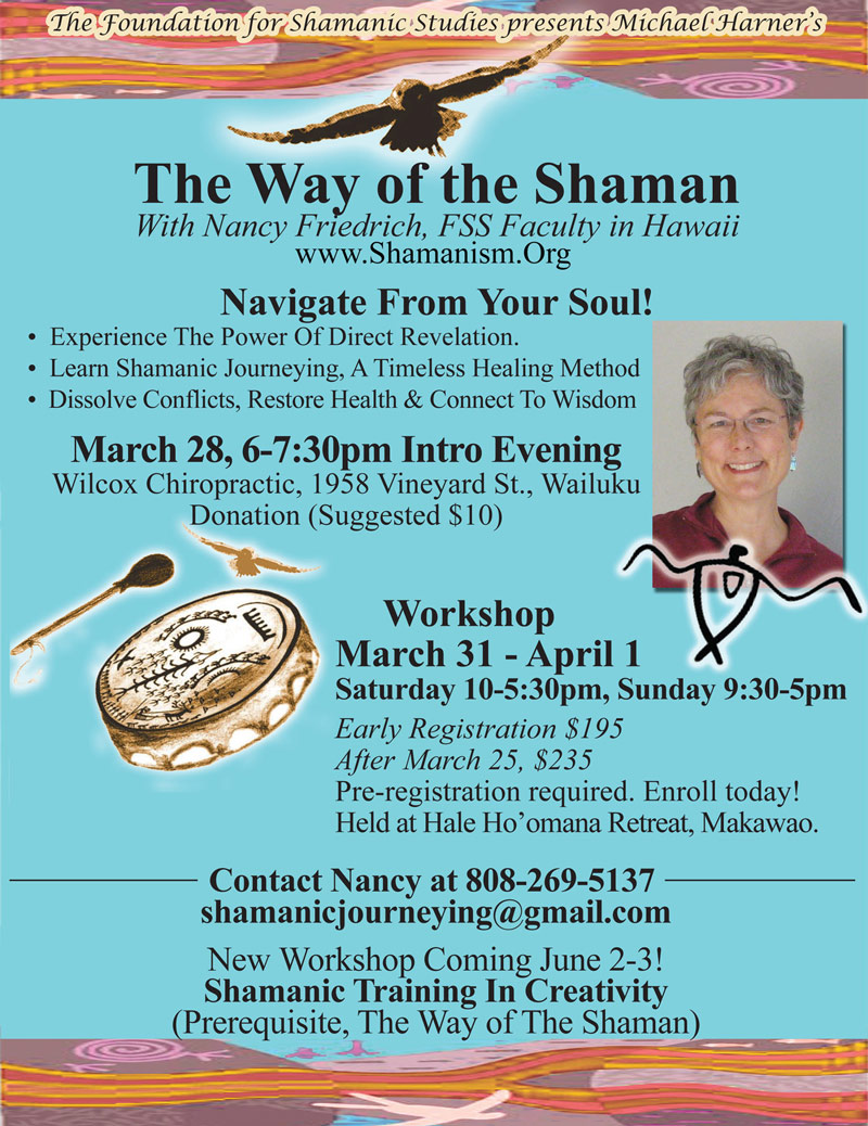 nancy friedrich shaman workshop